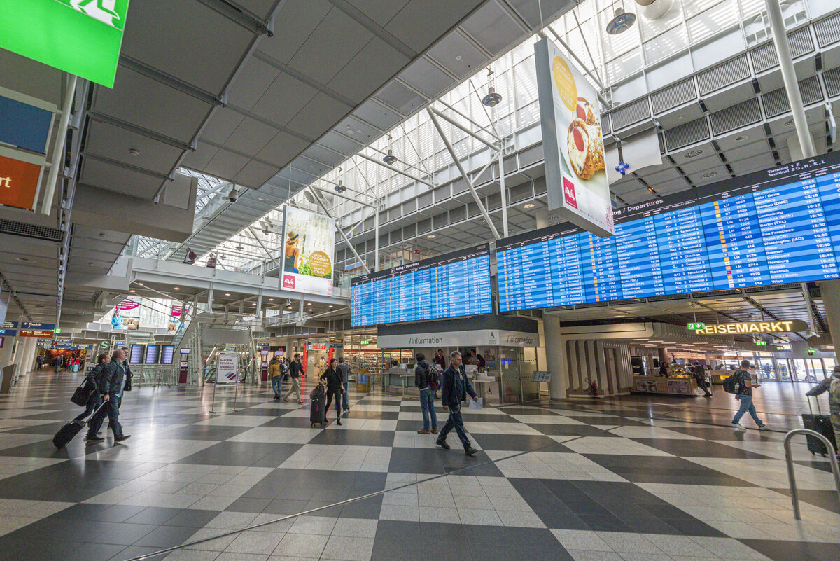 Kurzzeitparken Flughafen München Terminal 1 www.kk-fire.com